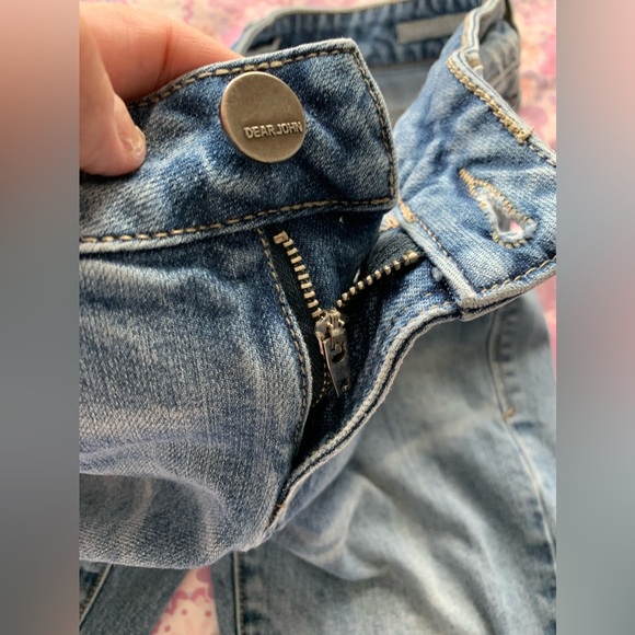 Dear John distressed Madison girlfriend jeans size 24 - Picture 3 of 12